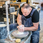 Keith Brymer-Jones at work in his studio 2018